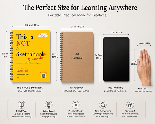 This is Not a Sketchbook, It's an Art Class by Lauren Horn