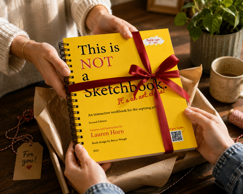 This is Not a Sketchbook, It's an Art Class by Lauren Horn